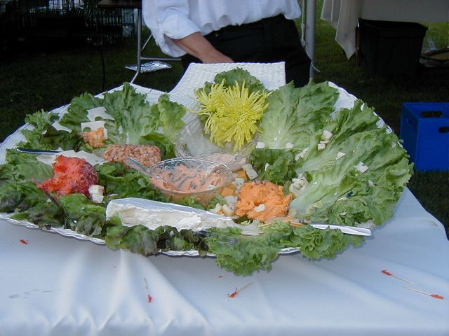 The ravaged cheese platter. Ah, the power.