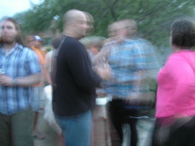 The blurry people!